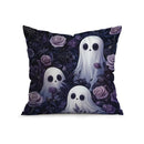 Axyaa Halloween Skull & Ghost Pillow Covers for Sofa Bedroom Car