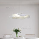Axyaa Fabric LED Pendant Chandelier: Modern Nordic Dining Room Lighting