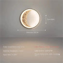 Axyaa Modern Moon LED Wall Light for Corridor & Bedroom Decoration