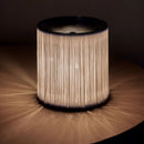 Axyaa Silver Metal Table Light with E27 Bulb