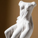 Axyaa Venus Ceramic Vase - Nude Palm Art Ornament for Home Decor