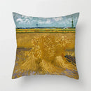 Axyaa Van Gogh Mandala Floral Throw Pillow Cover for Home Decor