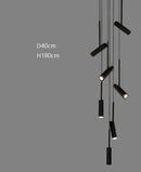 Axyaa LED Pendant Chandeliers: Modern Dining Room & Living Room Lighting