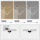Axyaa Silicone LED Chandelier - 360-degree Light for Living Room, Restaurant, Hotel