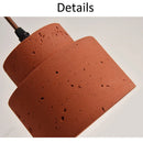 Axyaa Retro Stone Ceiling Pendant Chandelier for Home Restaurant Atmosphere