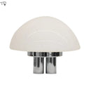Axyaa Cream Wind Mushroom Desk Lamp LED E14 for Minimalist Living Spaces