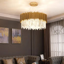 Axyaa Modern LED Chandelier Pendant Light Ceiling Lamp for Indoor Dining Room