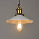 Axyaa Industrial Pendant Light: American Style Black Wrought Iron Hanging Lamp