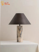 Axyaa Marble Stone Table Lamp LED for Modern Home Decor