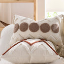 Axyaa Nordic Bohemian Tufted Tassel Throw Pillowcase, Geometric Pattern Cushion Cover