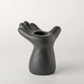 Axyaa Handcrafted Ceramic Vase Hydroponic Flower Arrangement Dried Flower Vase