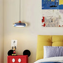 Axyaa Round Glass Pendant Light for Corridor Hallway Bedroom and Foyer