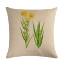 Axyaa Plant Print Embrace Pillowcase 45*45cm