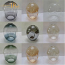 Axyaa Glass Magic Bean Pendant Lights with Concave Glass Shade - D12cm to D18cm