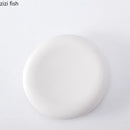 Axyaa Ceramic Dinner Steak Snack Dessert Sushi Plates - Creative Restaurant Household Utensils