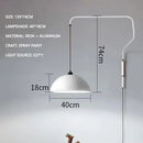 Nordic Art Rotatable Wall Lamp by Axyaa for Dining Room Bedroom Parlor Decor