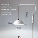 Nordic Art Rotatable Wall Lamp by Axyaa for Dining Room Bedroom Décor