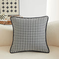 Axyaa Geometric Chenille Throw Pillowcase for Home and Sofa Décor, 45X45 Size