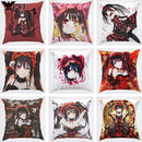 Axyaa Kurumi Pillowcases 45x45 Decorative Sofa Covers Anime Bedding Decor