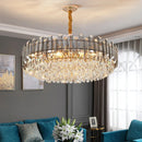 Axyaa Gold Crystal Chandeliers: Nordic Modern Luxury Lighting for Home Décor