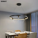 Axya Modern LED Chandelier Lights for Living Dining Bedroom Hall Pendant Lighting