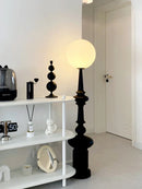 Axya Black Retro Roman Floor Lamp for Living Room, Bedroom & Hotel