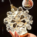 Axyaa Crystal Chandelier Stair Pendant - Modern Living Room Lighting