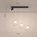 Axyaa Salon Chandelier Pendant Lights Dining Room Ceiling Lamps Fancy Indoor Lighting Fixture