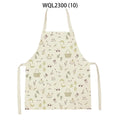 Axyaa Nordic Clouds Kitchen Apron for Home Cooking & Baking