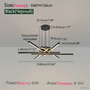 Axyaa Modern Minimalist Chandelier Nordic Lighting Package Light Luxury Living Room Lamp