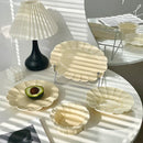 Axya Beige Ceramic Tableware Set, Dessert Tray, Rice Bowl, Fish Plate, Kitchen Set