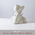 Nordic Ceramic Vases Set for Creative Flower Arrangements by Axyaa