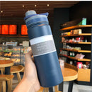 Axyaa 500/750ml Stainless Steel Thermos Cup - Large Capacity Vacuum Travel Cup