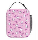 Axyaa Hello Kitty Insulated Lunch Bag: Cute Cartoon Thermal Cooler