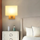 Axyaa LED Glass Lampshade Wall Lamp: Bedroom Living Room Indoor Lighting