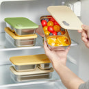Axyaa Stainless Steel Kids Lunch Box - Leakproof & Reusable Bento Box