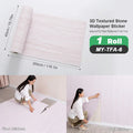 Axyaa Sxp Self-Adhesive Stone Wall Stickers, 2.2mm Thick, 15.75X118.11In, Easy Peel & Stick