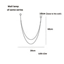 Axyaa Leather Belt LED Chandelier for Living Room