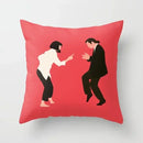 Axyaa Red Checked Print Pillowcase 45*45cm