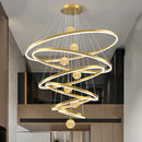 Axyaa Modern LED Pendant Light Chandeliers for Living Room and Dining Room