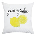Axyaa Cartoon Fruit Vegetable Print Cushion Cover 45X45CM