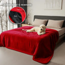 Axyaa Reversible Waterproof Flannel Splash Blanket, Spill-Proof & Leakproof