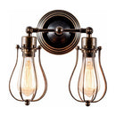 Axya Modern Vintage Wall Sconce, Adjustable Bedside Lamp
