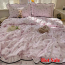 Axyaa Cloud Kapok Knitted Cotton Summer Quilt Set