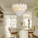 Axyaa Glass Vintage Villa Chandelier for Elegant Living Room, Bedroom, and Study