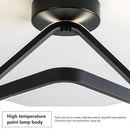 Axyaa LED Ceiling Light - Modern 2-Ring Design for Indoor Lighting Fixtures