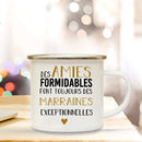 Axyaa Sister Friends Enamel Mug - Pregnancy Announcement Gifts