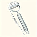 Axyaa Multifunctional Stainless Steel Kitchen Peeler for Vegetables and Fruits