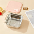 Axyaa Stainless Steel Kids Lunch Box - Leakproof & Reusable Bento Box