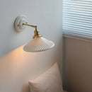 Axyaa Ceramic LED Wall Lamps - Modern Minimalist Lighting for Home Décor